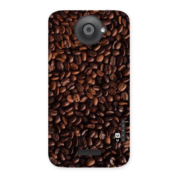 Coffee Beans Scattered Back Case for HTC One X
