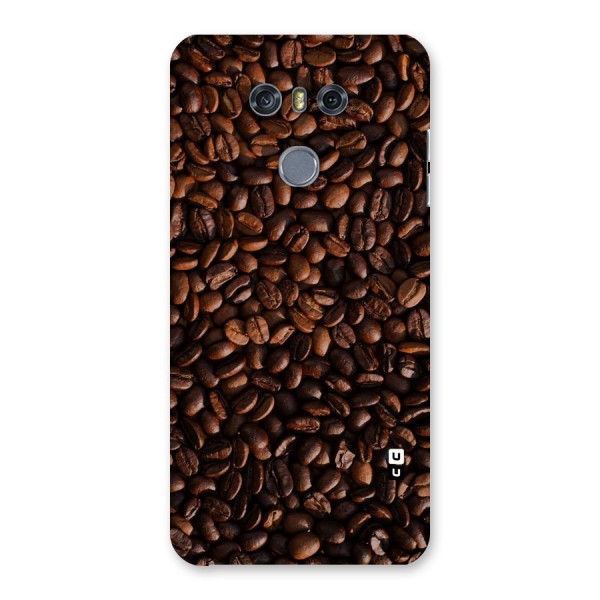 Coffee Beans Scattered Back Case for LG G6