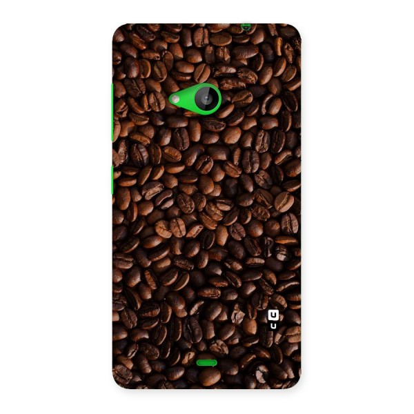 Coffee Beans Scattered Back Case for Lumia 535