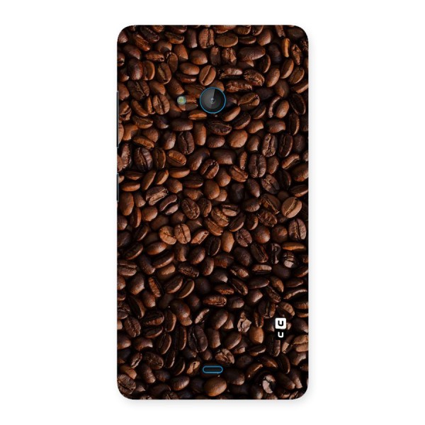Coffee Beans Scattered Back Case for Lumia 540