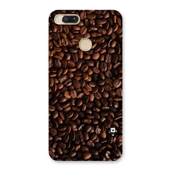 Coffee Beans Scattered Back Case for Mi A1