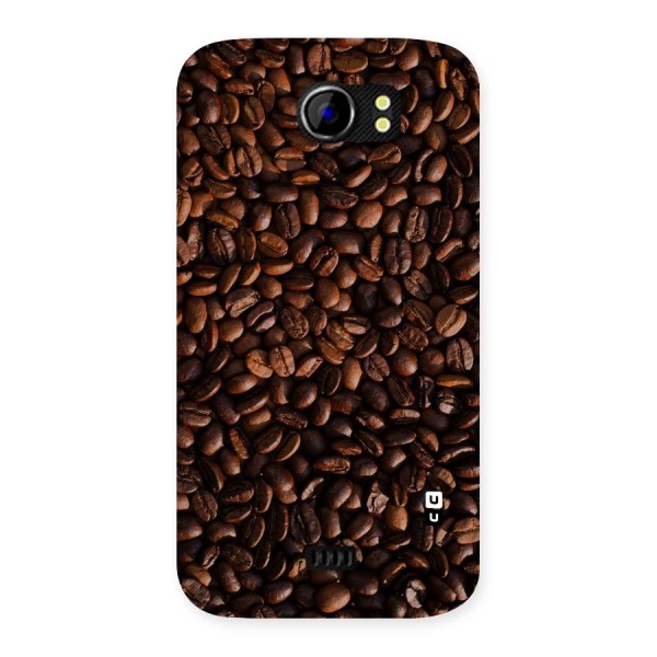 Coffee Beans Scattered Back Case for Micromax Canvas 2 A110