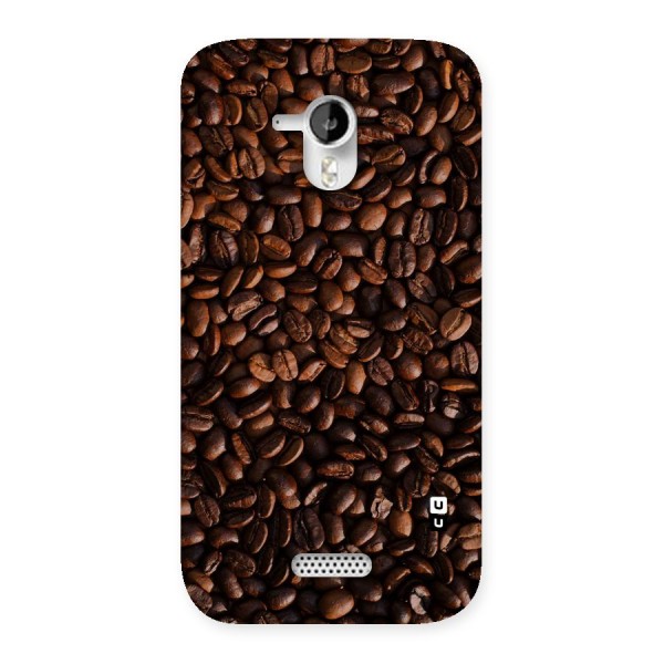 Coffee Beans Scattered Back Case for Micromax Canvas HD A116