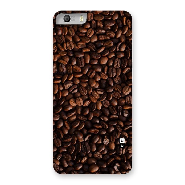 Coffee Beans Scattered Back Case for Micromax Canvas Knight 2