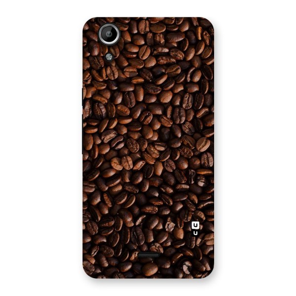 Coffee Beans Scattered Back Case for Micromax Canvas Selfie Lens Q345