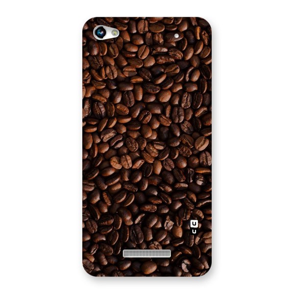Coffee Beans Scattered Back Case for Micromax Hue 2