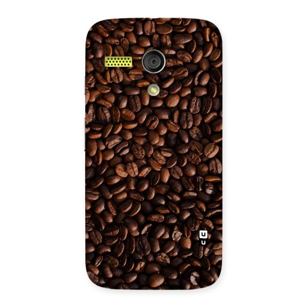 Coffee Beans Scattered Back Case for Moto G