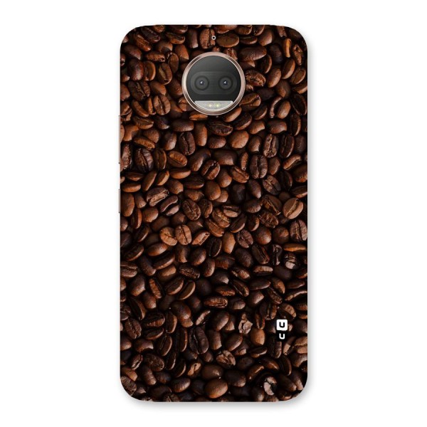 Coffee Beans Scattered Back Case for Moto G5s Plus