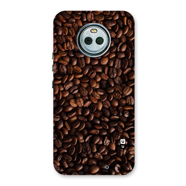 Coffee Beans Scattered Back Case for Moto X4