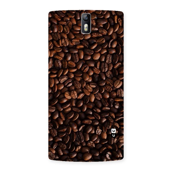 Coffee Beans Scattered Back Case for One Plus One
