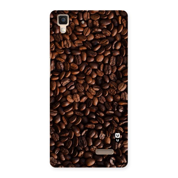 Coffee Beans Scattered Back Case for Oppo R7