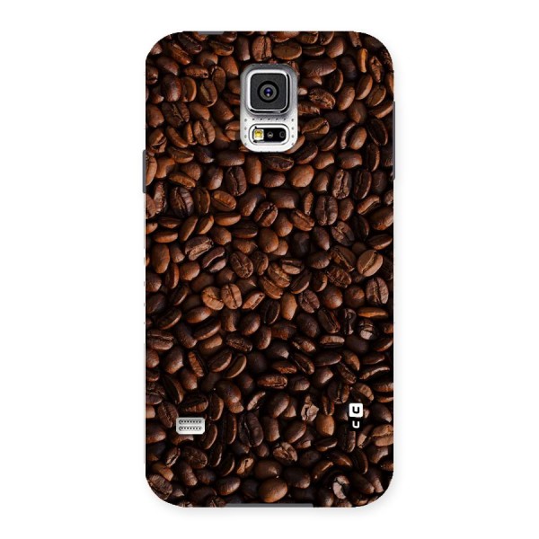 Coffee Beans Scattered Back Case for Samsung Galaxy S5
