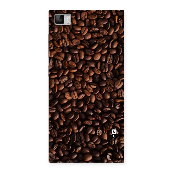 Coffee Beans Scattered Back Case for Xiaomi Mi3
