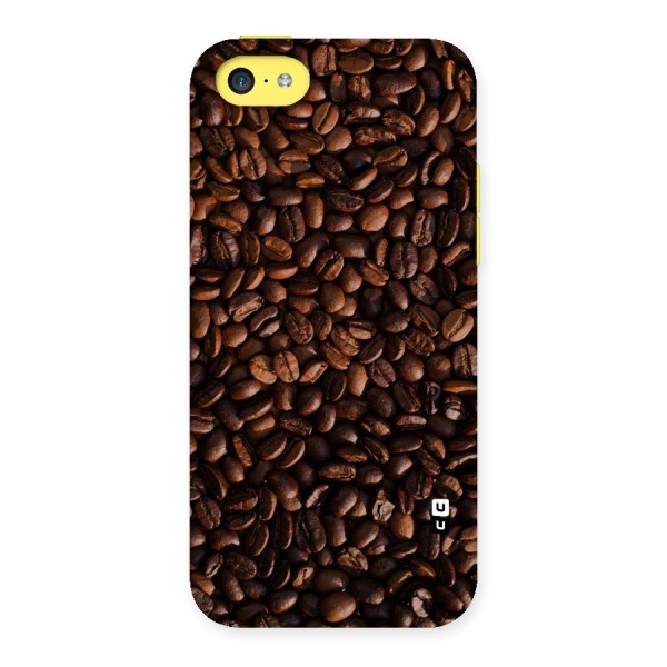 Coffee Beans Scattered Back Case for iPhone 5C