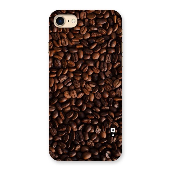 Coffee Beans Scattered Back Case for iPhone 7