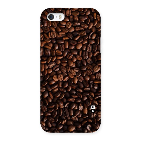 Coffee Beans Scattered Back Case for iPhone SE