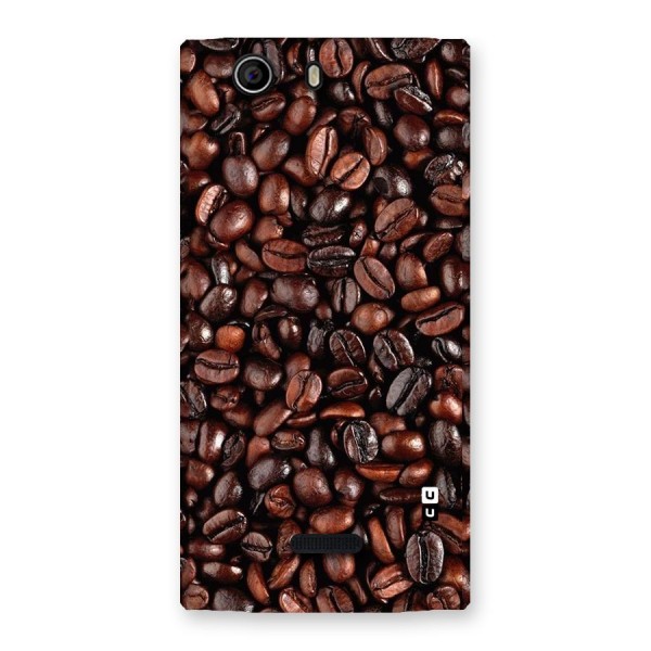 Coffee Beans Texture Back Case for Canvas Nitro 2 E311