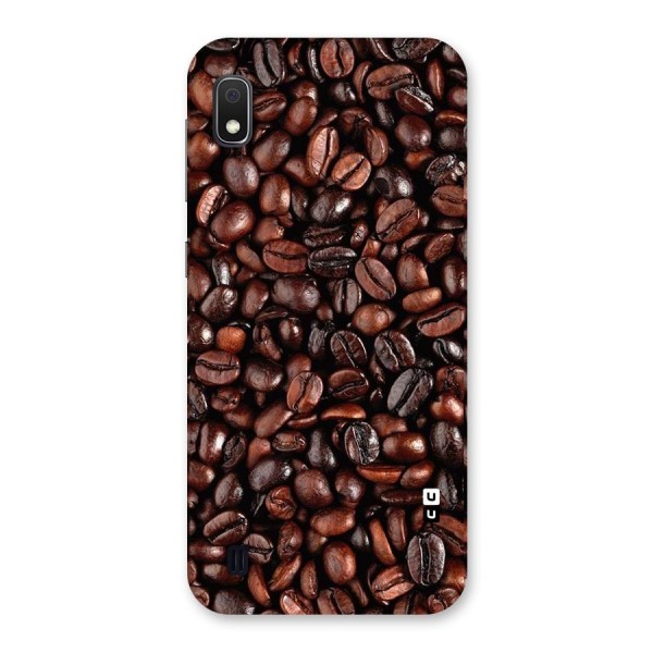Coffee Beans Texture Back Case for Galaxy A10