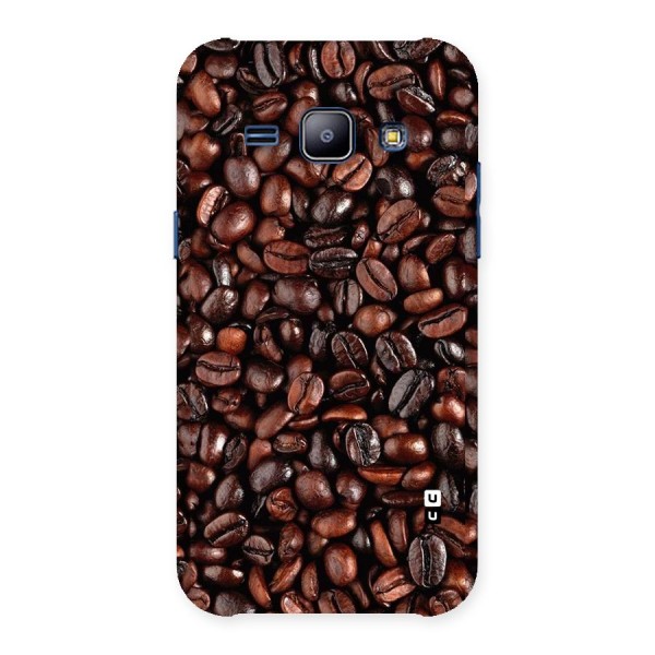 Coffee Beans Texture Back Case for Galaxy J1