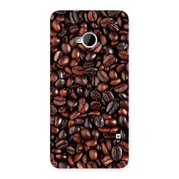 Coffee Beans Texture Back Case for HTC One M7