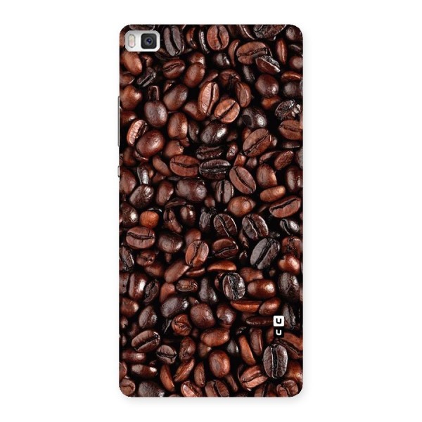 Coffee Beans Texture Back Case for Huawei P8