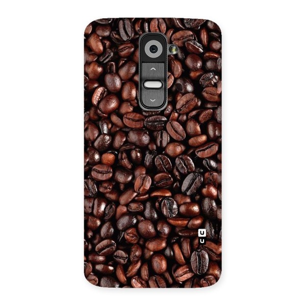 Coffee Beans Texture Back Case for LG G2