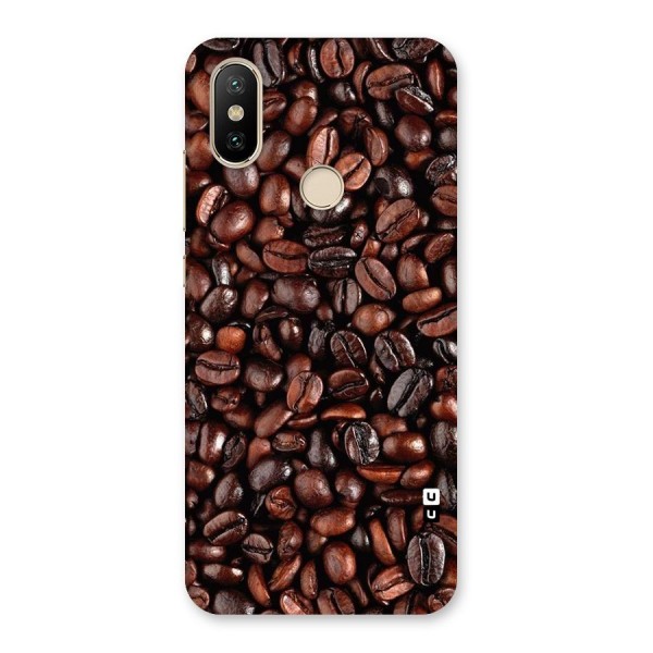 Coffee Beans Texture Back Case for Mi A2