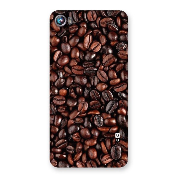 Coffee Beans Texture Back Case for Micromax Canvas Fire 4 A107
