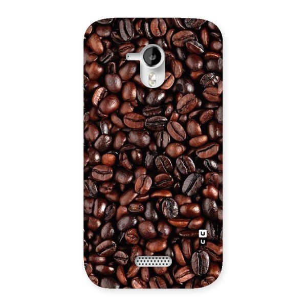 Coffee Beans Texture Back Case for Micromax Canvas HD A116