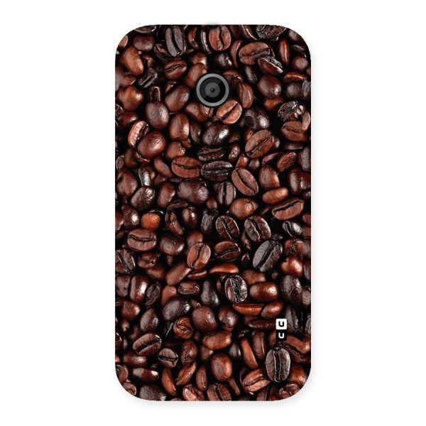 Coffee Beans Texture Back Case for Moto E