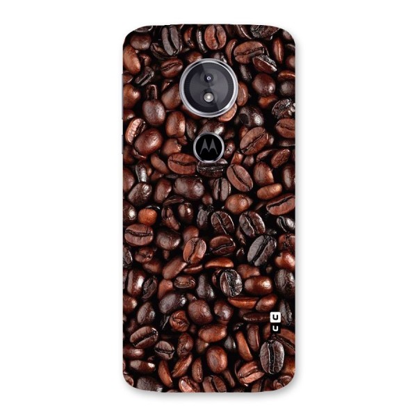 Coffee Beans Texture Back Case for Moto E5