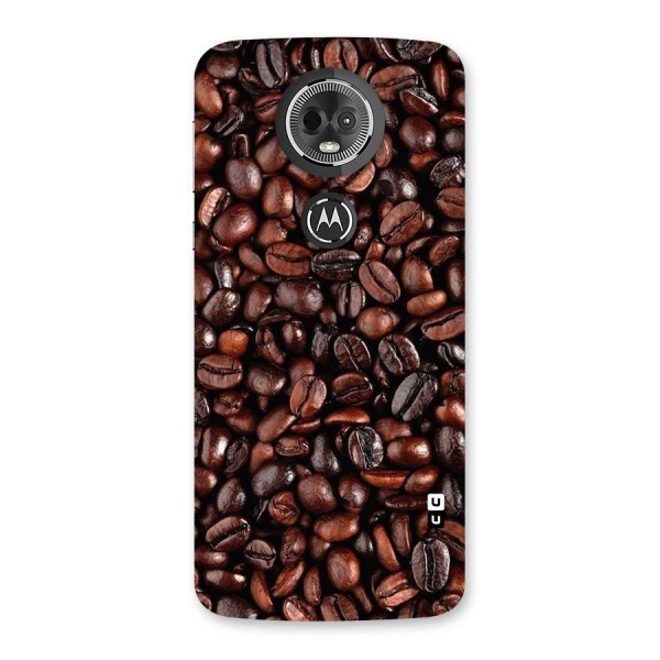 Coffee Beans Texture Back Case for Moto E5 Plus