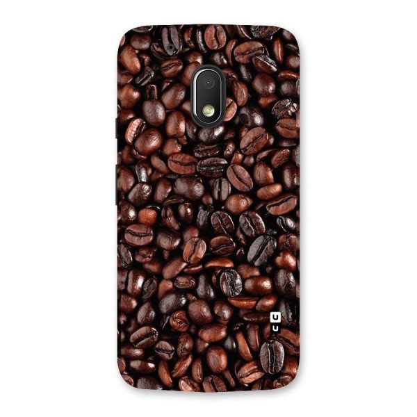 Coffee Beans Texture Back Case for Moto G4 Play