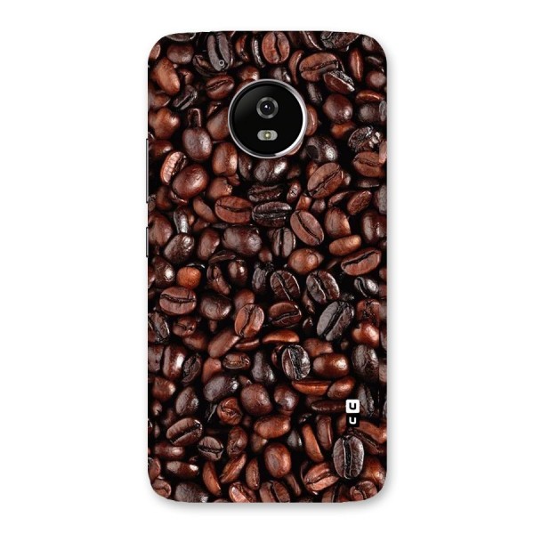 Coffee Beans Texture Back Case for Moto G5