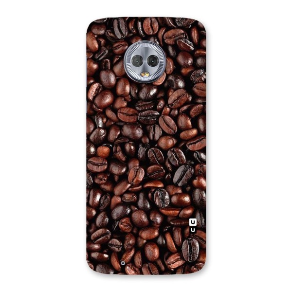 Coffee Beans Texture Back Case for Moto G6
