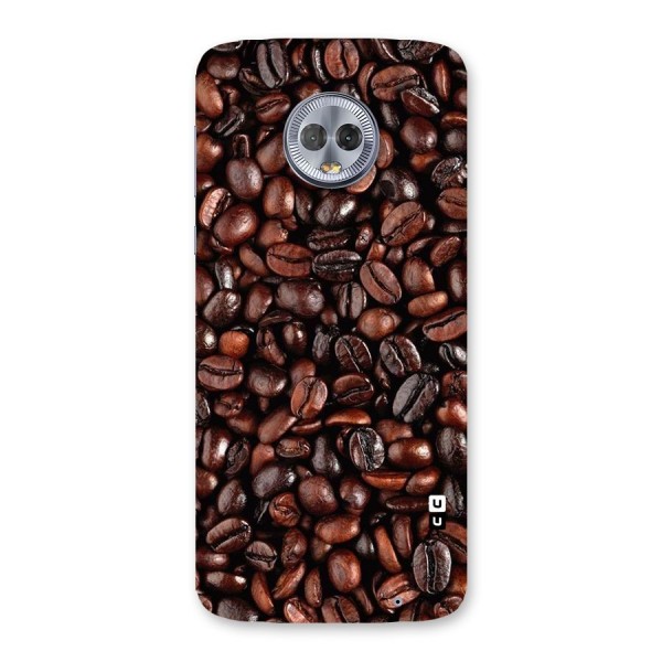 Coffee Beans Texture Back Case for Moto G6 Plus