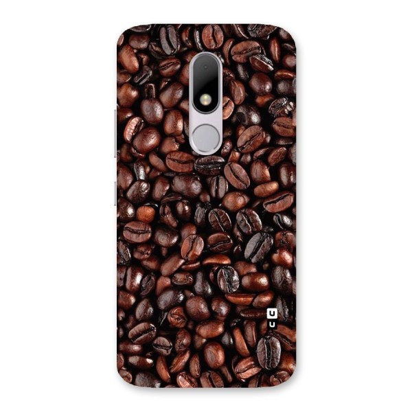 Coffee Beans Texture Back Case for Moto M