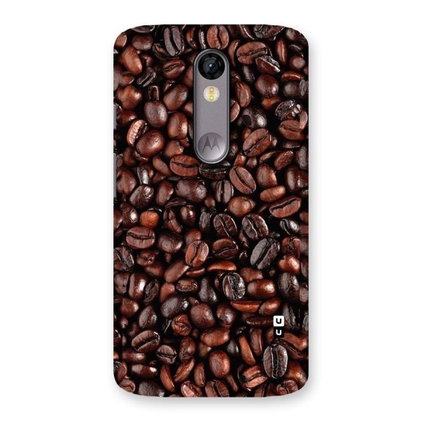 Coffee Beans Texture Back Case for Moto X Force