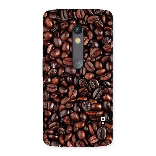Coffee Beans Texture Back Case for Moto X Play