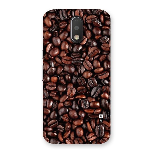 Coffee Beans Texture Back Case for Motorola Moto G4