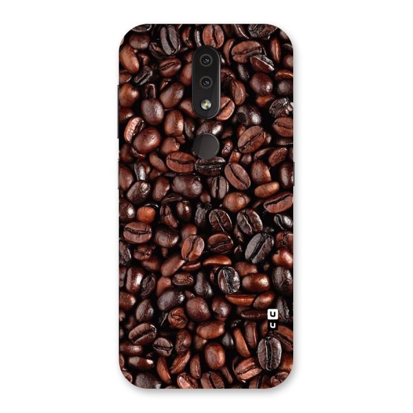 Coffee Beans Texture Back Case for Nokia 4.2