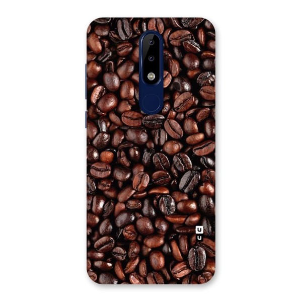 Coffee Beans Texture Back Case for Nokia 5.1 Plus