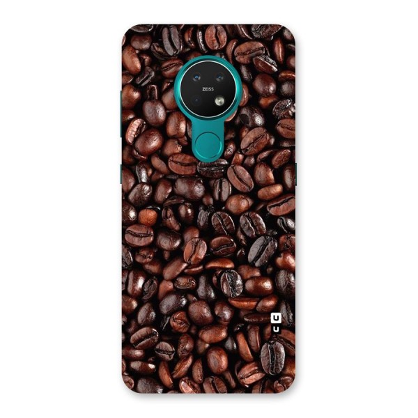 Coffee Beans Texture Back Case for Nokia 7.2