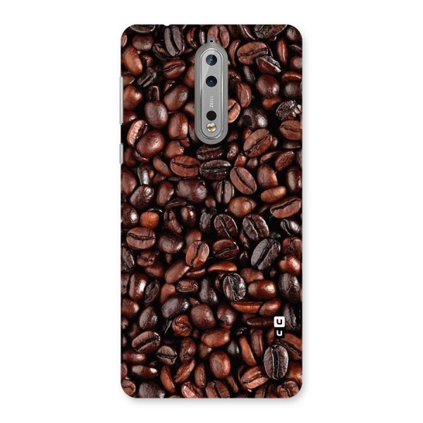Coffee Beans Texture Back Case for Nokia 8