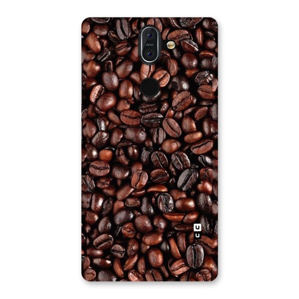 Coffee Beans Texture Back Case for Nokia 8 Sirocco