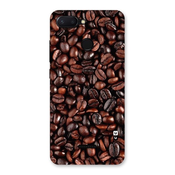 Coffee Beans Texture Back Case for Redmi 6