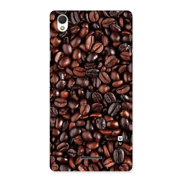 Coffee Beans Texture Back Case for Sony Xperia T3
