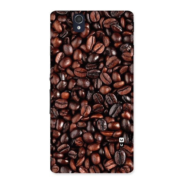 Coffee Beans Texture Back Case for Sony Xperia Z