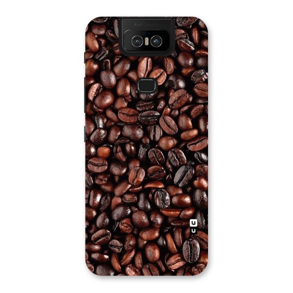 Coffee Beans Texture Back Case for Zenfone 6z