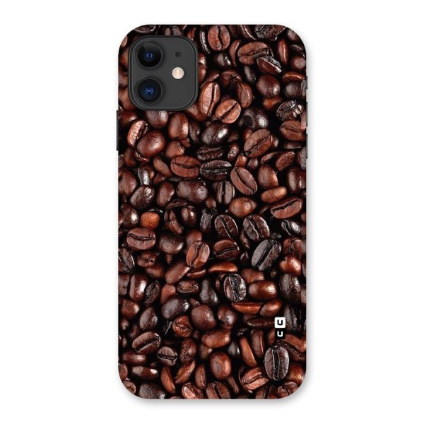Coffee Beans Texture Back Case for iPhone 11